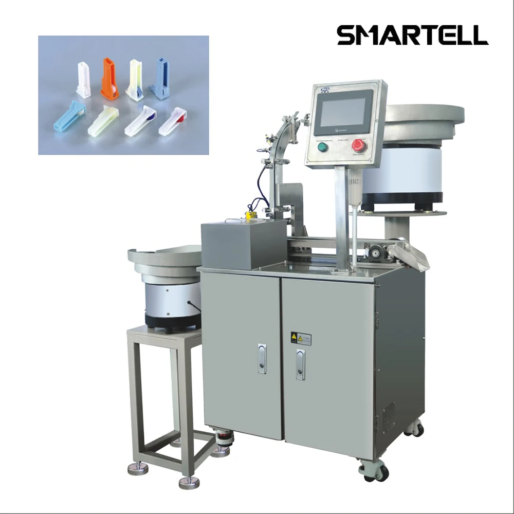Custom-made medical valve assembly machine Automatic latex connector assembling machine