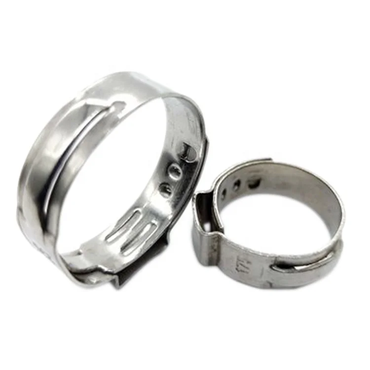 
Hot new product custom stainless steel single ear hose clamp for pipe strengthening with high quality 