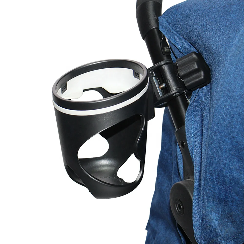 Factory High Quality Accessories Universal Adjustable Multi-functional Plastic Baby Strollers Cup Holder