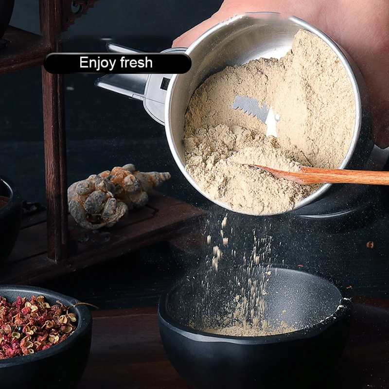 Electric Multifunctional New Coffee Grinder Kitchen Cereal Nuts Beans Spices Grains Grinder Machine For Home Coffee Grinder