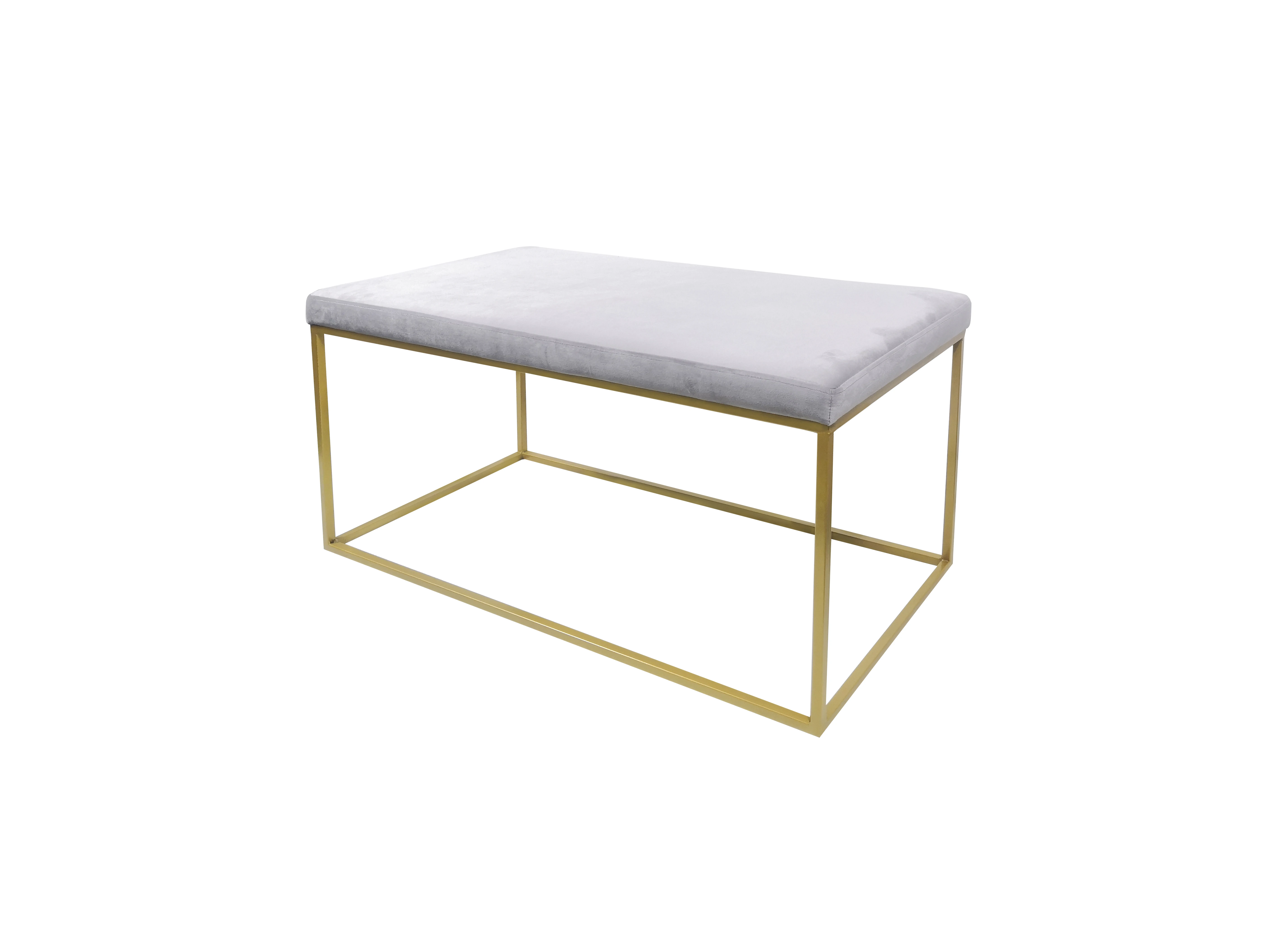 Новейший дизайн, современный оттоманский столик Laynsino с рамой из нержавеющей стали