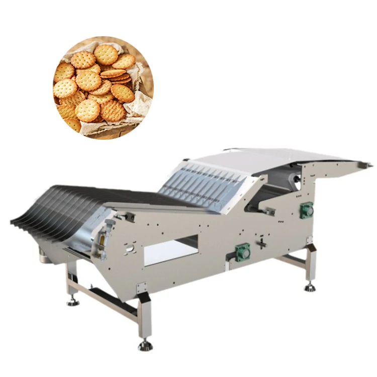Best Seller Simple And Easy To Operate Soft And Hard Cookie Stacker Cookie Sorting Machine