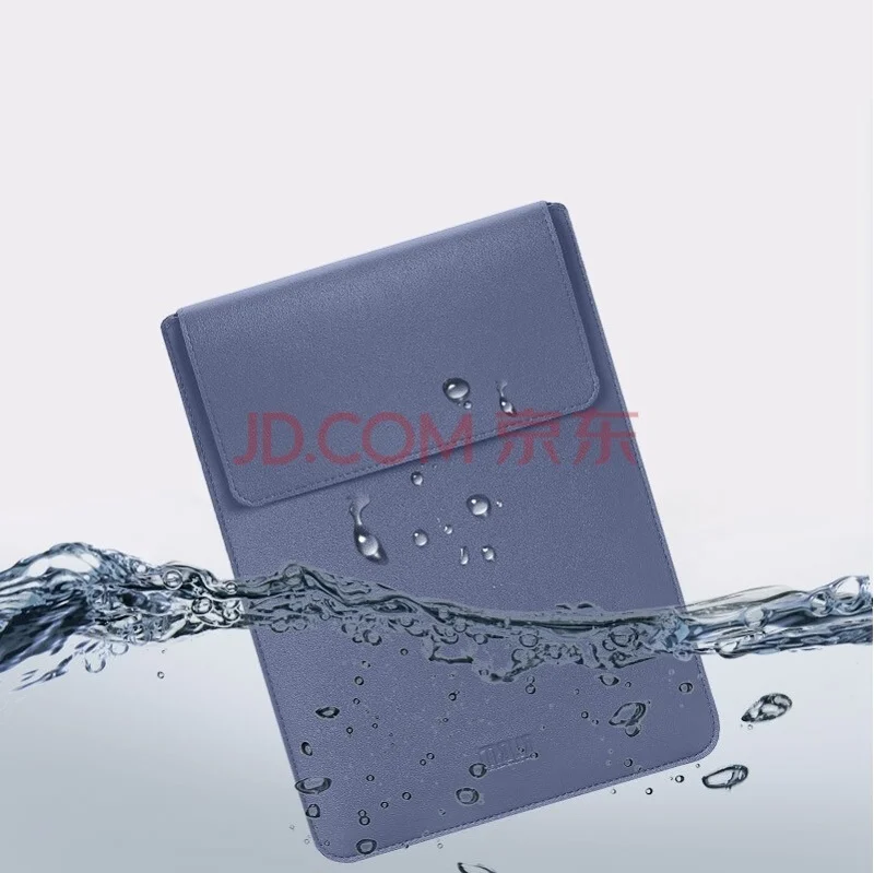 Изготовленный на заказ водонепроницаемый тонкий конверт ПУ Чехол для ноутбука кожаный чехол рукав