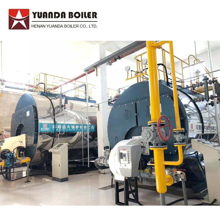 Fire Tube 10 ton Capacity Natural Gas LNG Fired Steam Boiler for Paint Industry