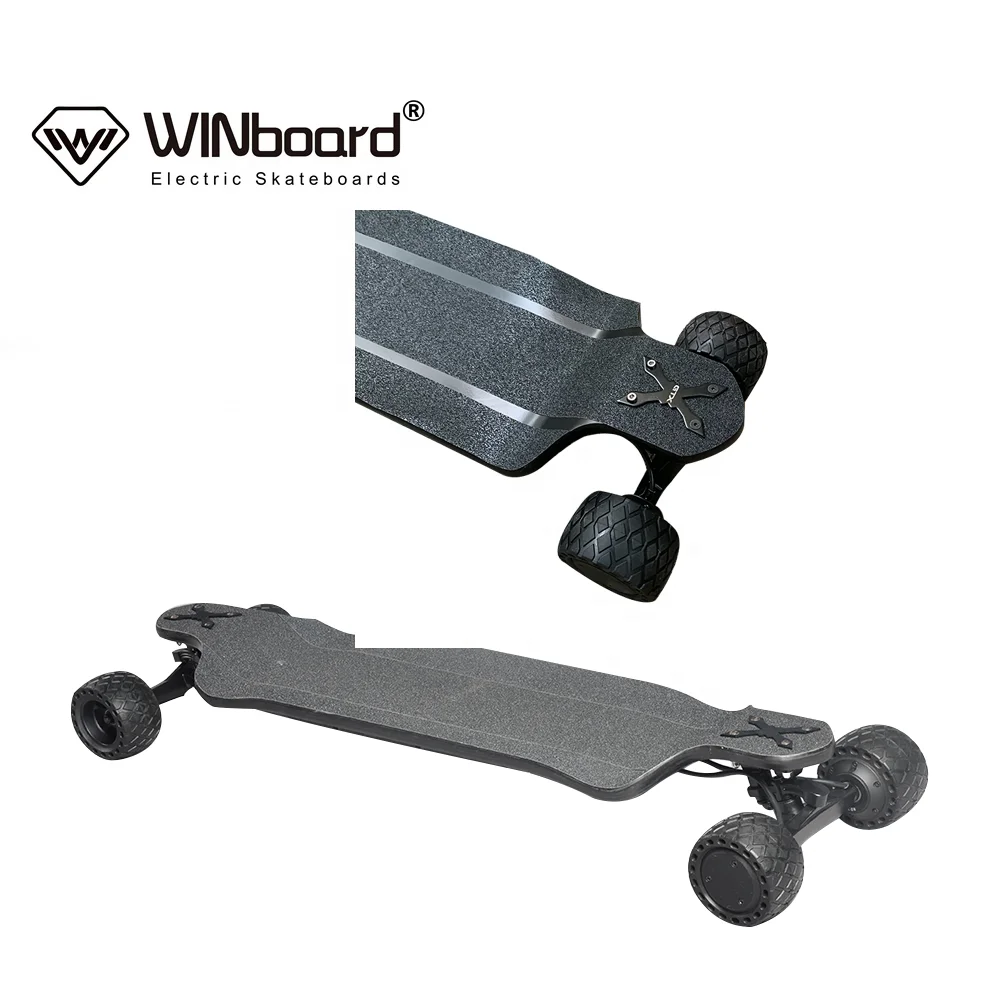WINboard Fast Off Road Cheap 4 Wheel Long Electric Board For Adult