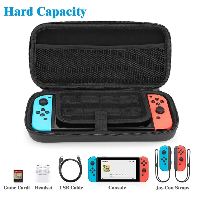 Universal Handheld Video Game Player Device Empty Cases For Nintendo Switch And Switch OLED Carry EVA Bags