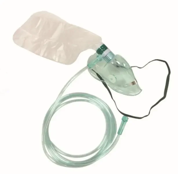 Medical Grade Single Use PVC Non Rebreather Mask Oxygen Mask