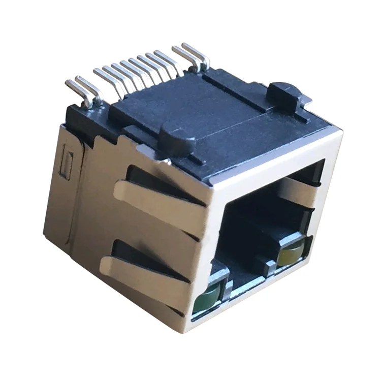 Rjcsexxx01 Ethernet RJ-45 Conector с щит 8P8C SMT Джек RJ45