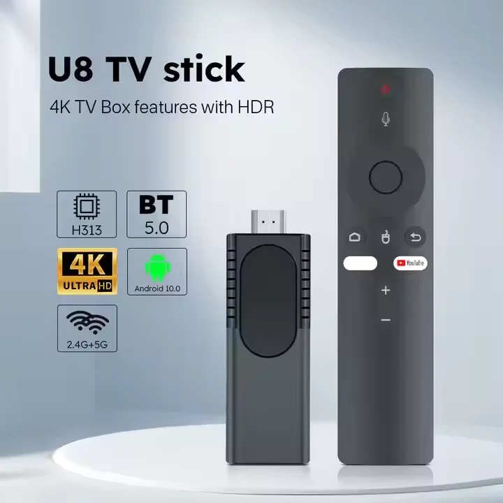 Android 11 bt Голосовое управление 2 ГБ 16 4k ott smart TV box dongle google Сертифицированный android tv stick