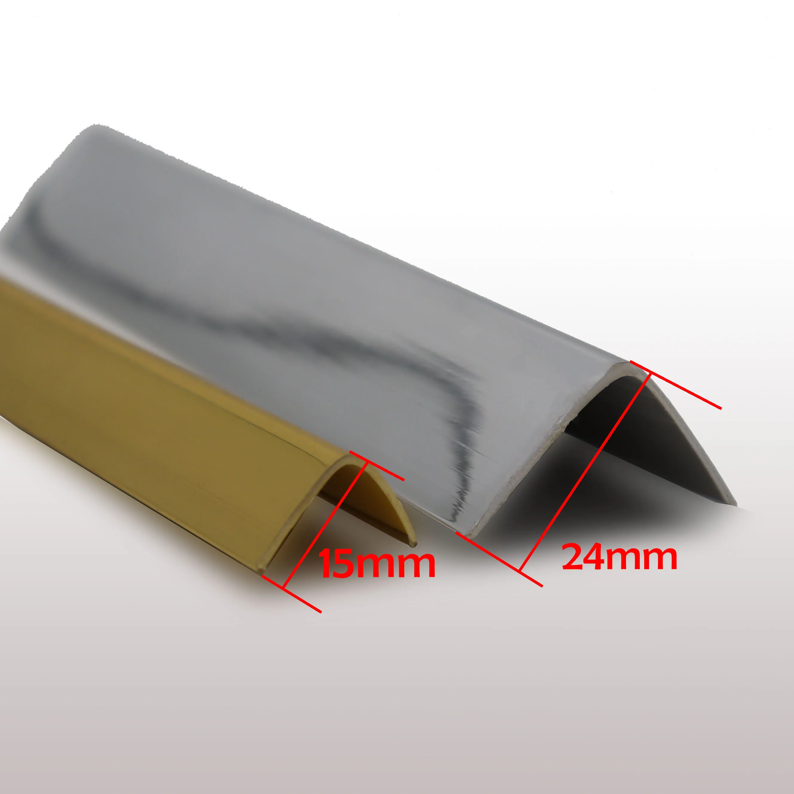 PVC L shaped extrusion plastic profile table corner protection edge
