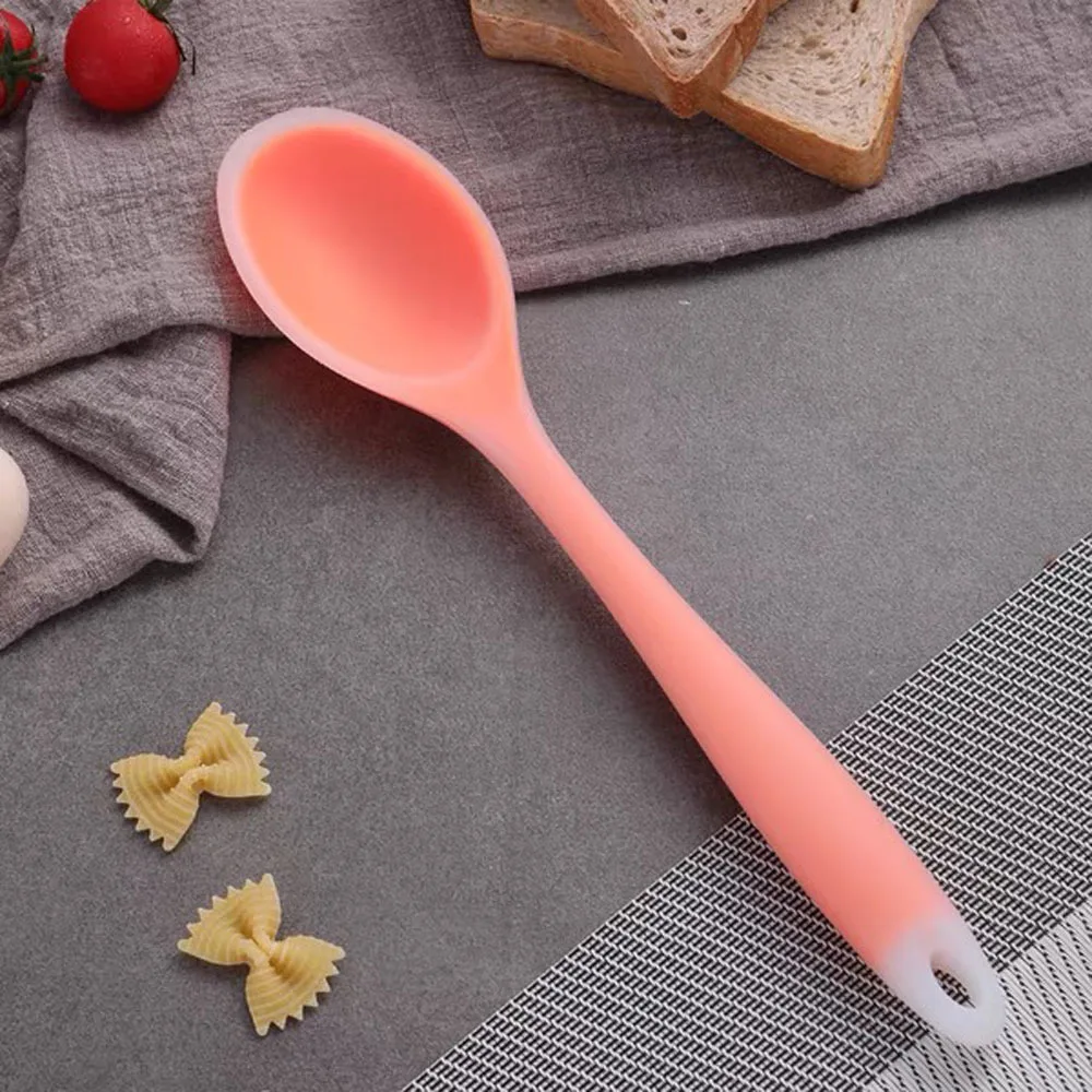 Kitchen Gadgets Cooking Tool Salad Spoon Serving Spoon With Long Handle For Kitchen Tool