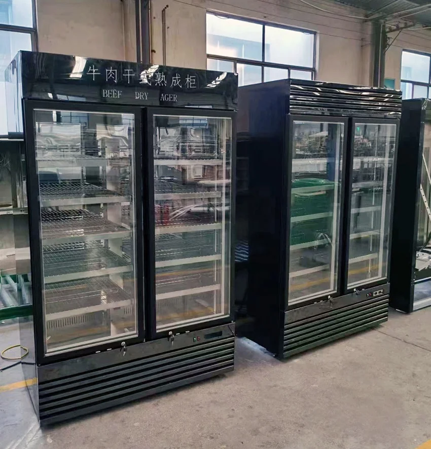 restaurant beef dry aging refrigerator meat display fridge meat dry aged cabinet beef drying ager fridge