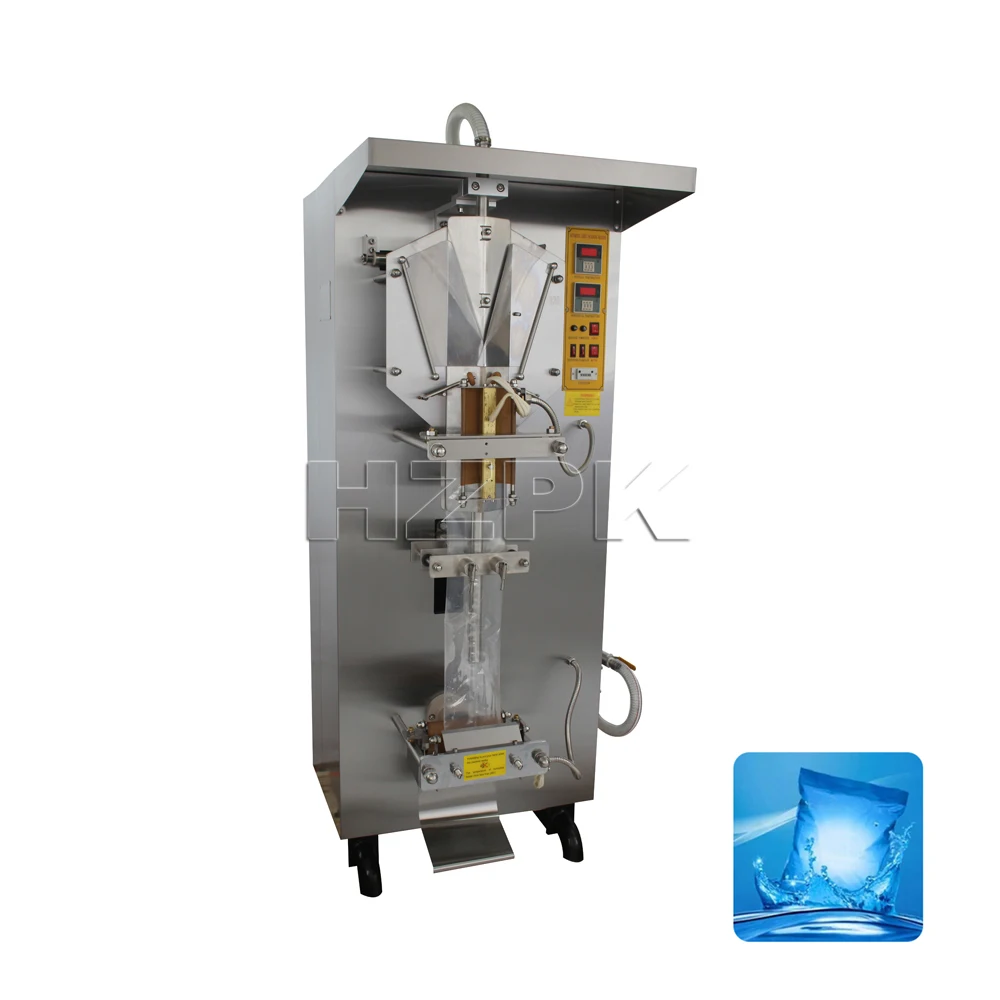 HZPK automatic drinking water beverage juice sauce packet liquid small satchet bag filling sealing and packing machine (1600280891970)