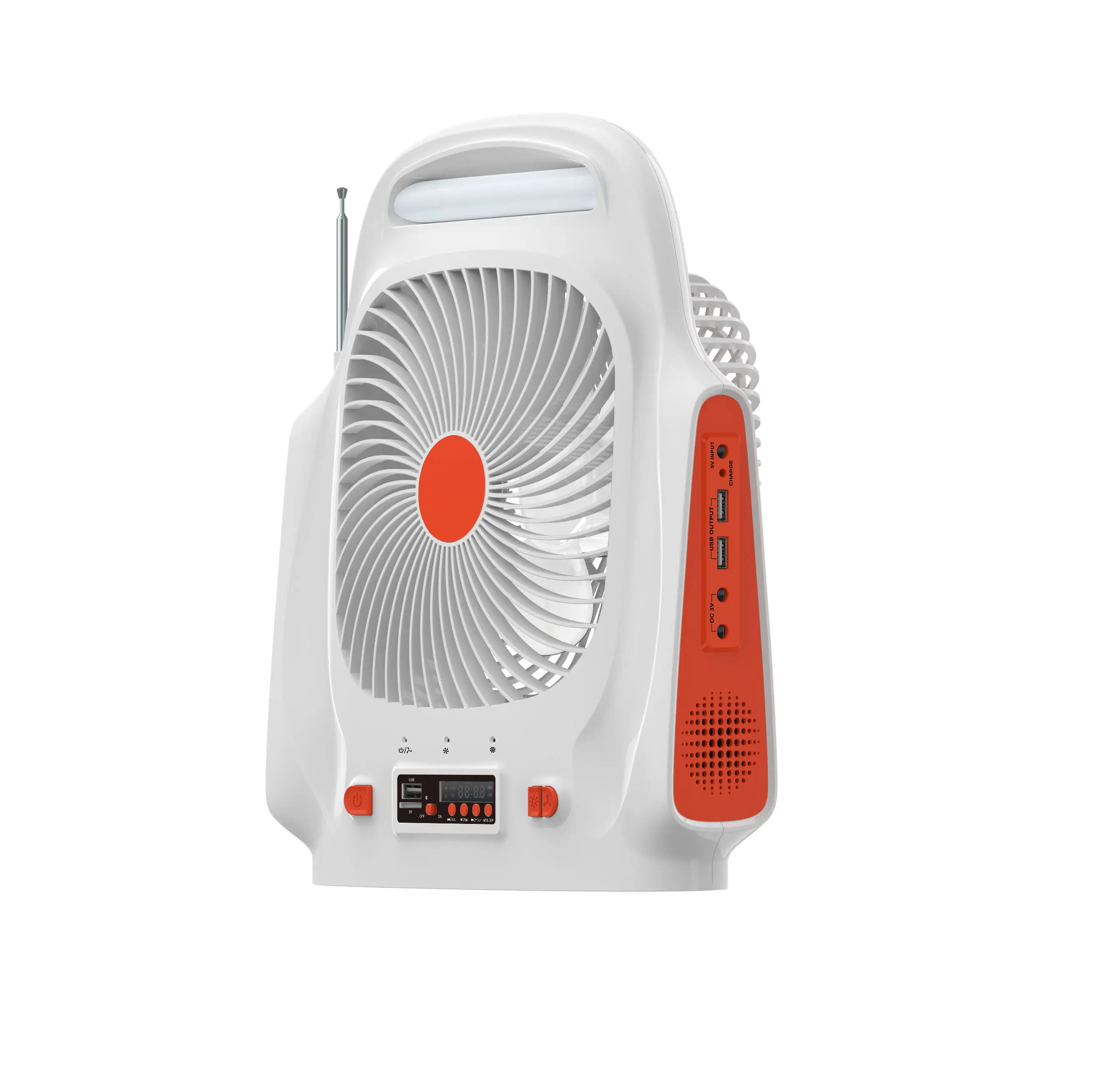 Hot Selling Solar Energy Battery Storage System Office Furniture Solar Fan With Solar Panel