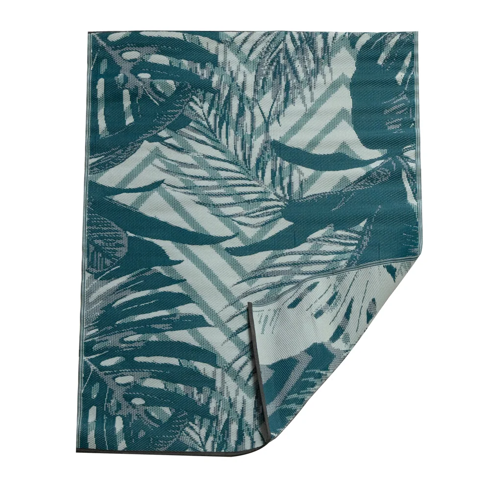 High Quality WANMI Manufacture 100% Recycled Plastic Polypropylene Tubing Woven Large Indoor Outdoor RV Floor Ground Mat