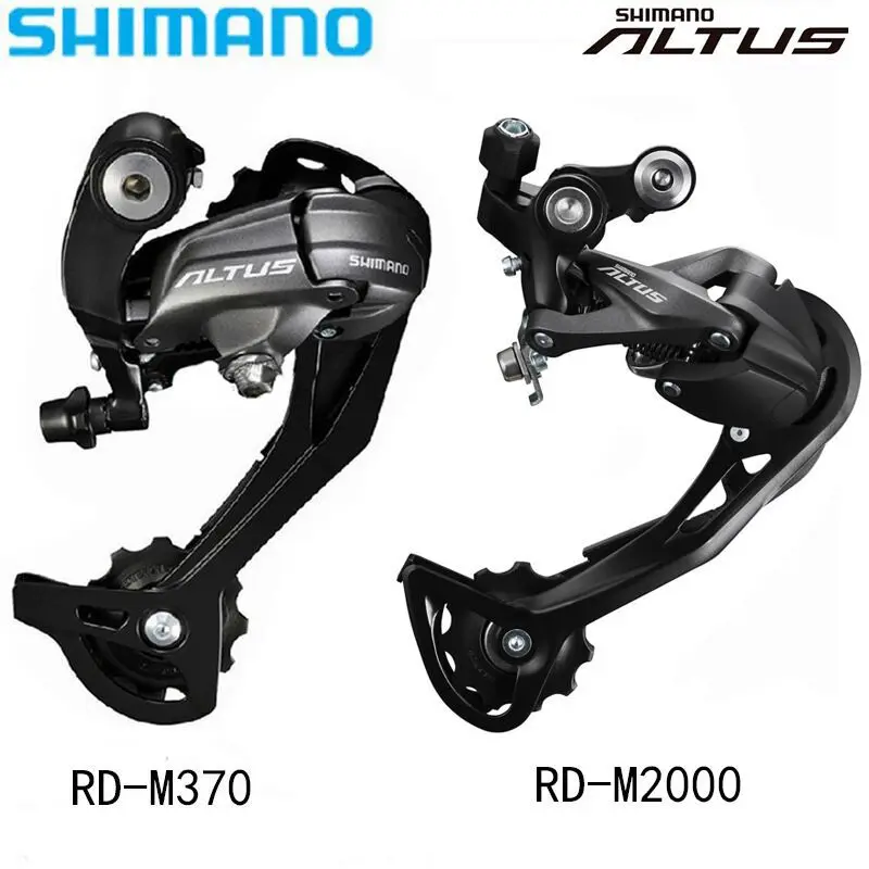 Shimano ALTUS RD-M370 9/27 Speed bicycle rear derailleur  Mountain Bike Rear Derailleur Bike Rear Derailleur pats