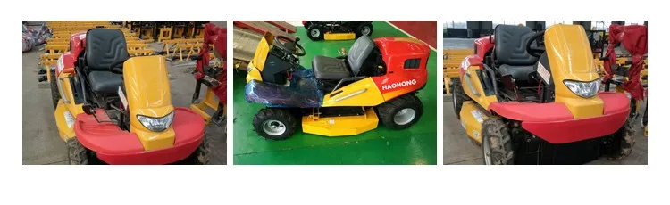  4*4 WD Grass mowing mower 16.4kw lawn mower machine