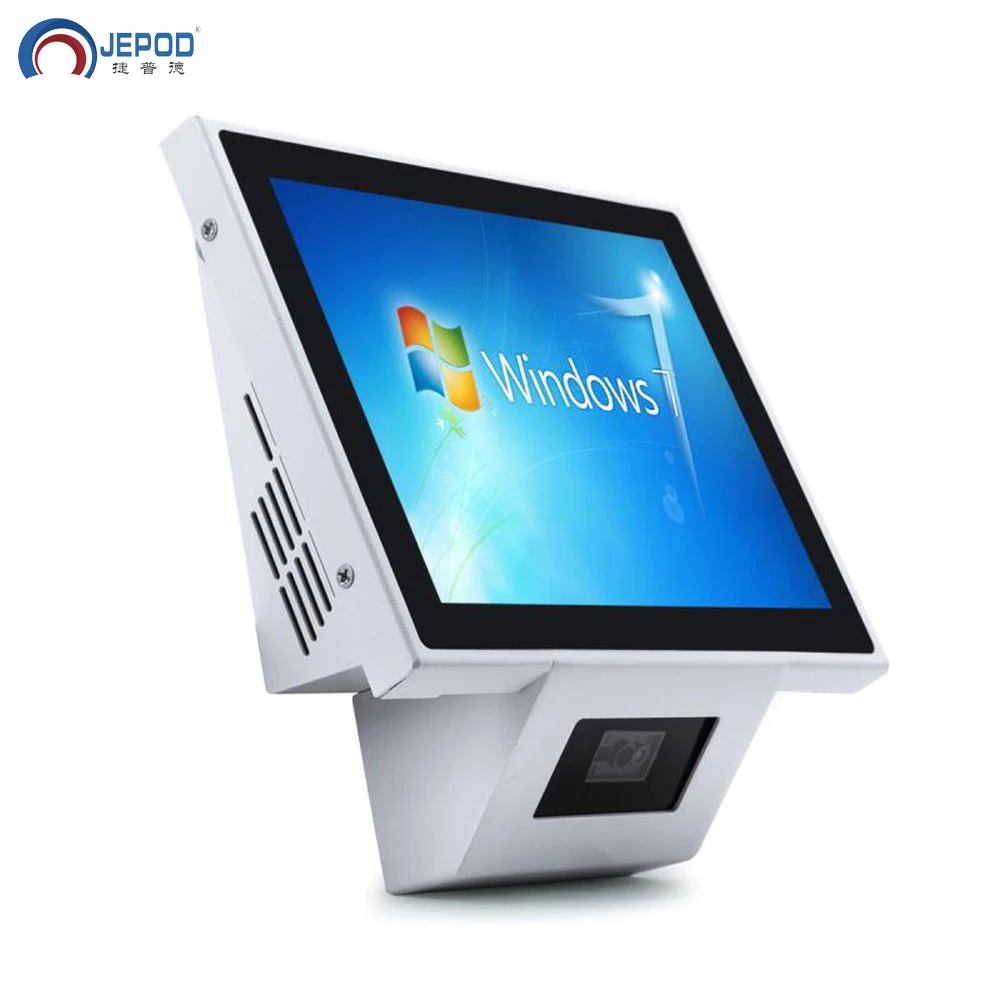 JEPOD JP-T100 Manufacturer 8 Inch Touch Screen Price Checker Android With Barcode Scanner Price Checker For Supermarket Store