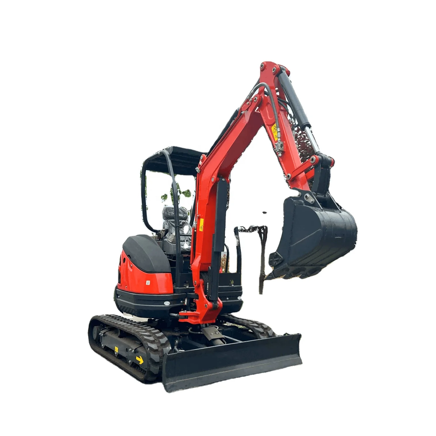 QILU Construction Equipment Mini Crawler Excavator Hydraulic Construction Diggers Farming Machinery