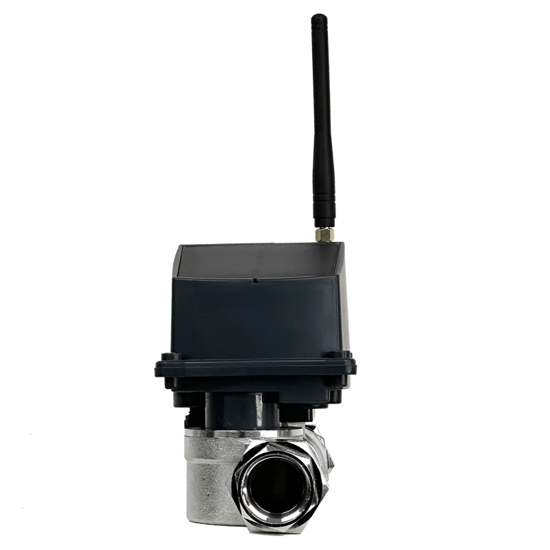 GSM/LoRa подключен 1-дюймовый клапан управления шаровым клапаном на солнечной батарее для оросительной системы