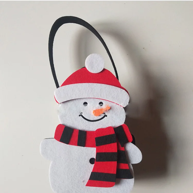 diy  festival decorations countdown felt bags advent calendars festival stock bag