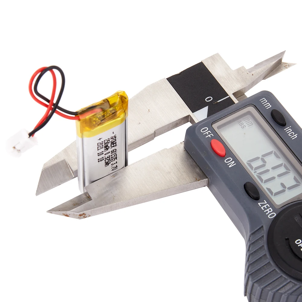 Xpower 601535 3.7v With 250mah Long Pouch Lithium Polymer Ion Battery  Kc Battery For Sports Wireless Speaker