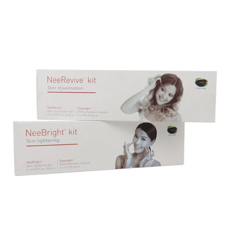 Oxygen Facial Machine Kit Oxygen Pods Skin Care Kit With Capsule And Gel Skin Consumable Pods