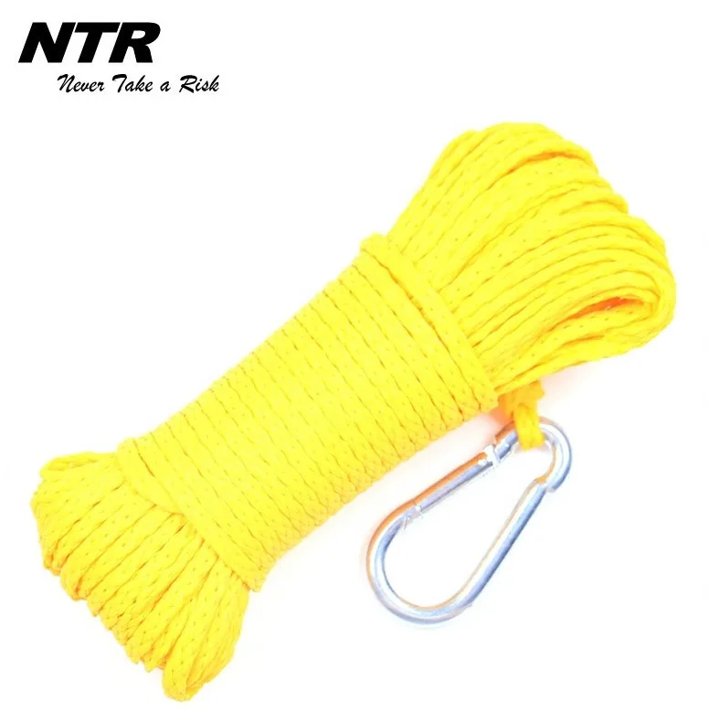 
 6,4 мм PE полый плетеный канат, якорь для швартовки  