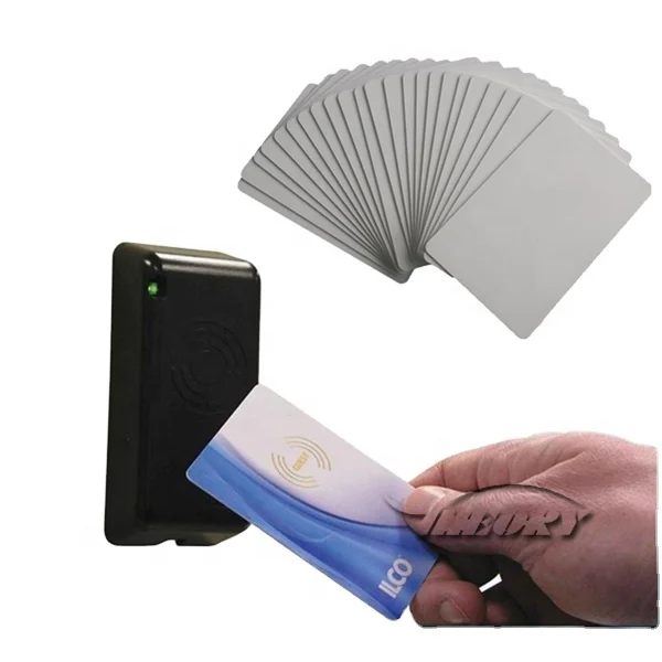 Низкая Цена RFID NXP Чип стандартная ПВХ пустая карта с печатью логотипа для офисной карты контроля доступа