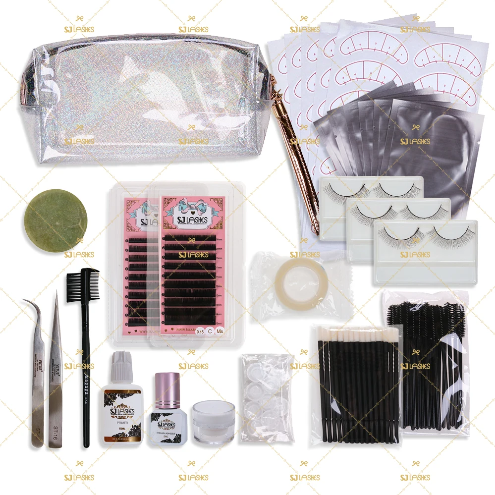 Eyelashes Extension  Mini Training Kits For Eyelash Packaging Box