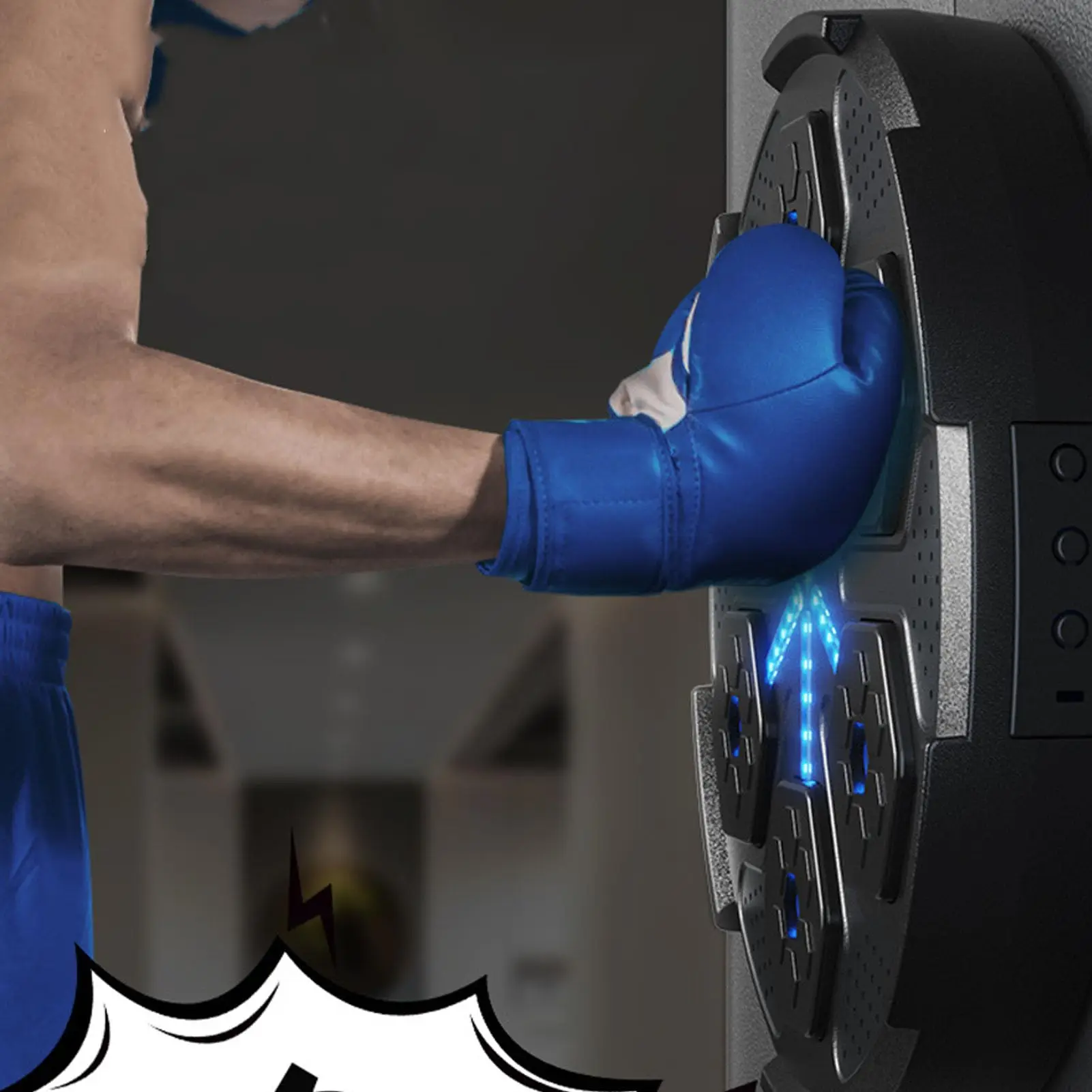 Rouser Fitness Smart Boxing Speed Training Target Music Boxing Machines Punching Target For Gym