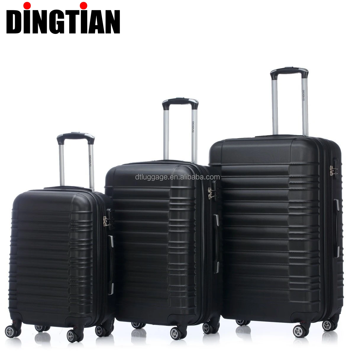Factory price travel style luggage bag set carry on suitcase