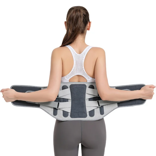 Adjustable Lumbar Support For Pain Relief Of Back/Lumbar/Waist With Spring Stabilizer