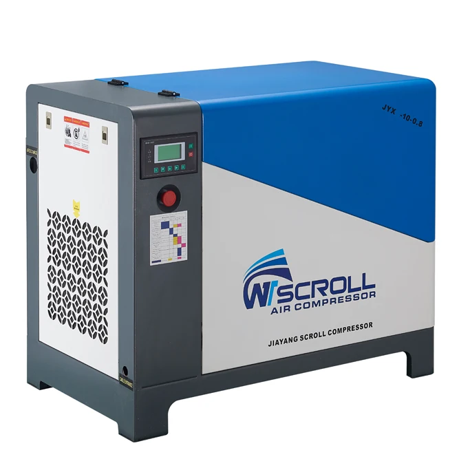 China 380v quiet industrial scroll air compressor for sale