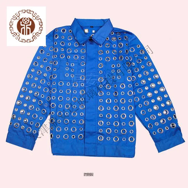 Glass industry breathable safety suits working protective anti cutting gears