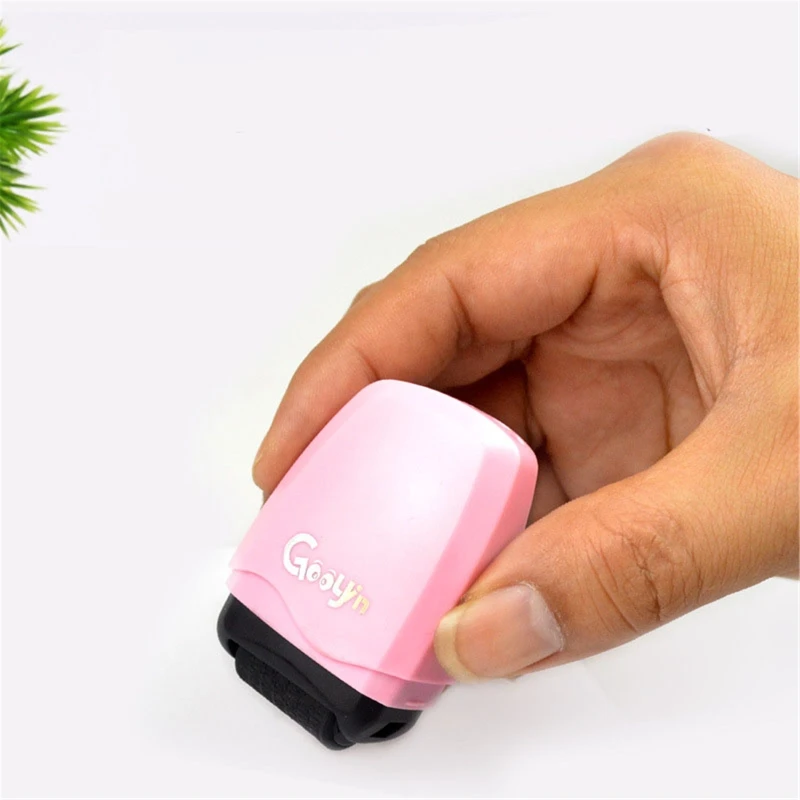 Stamp Seal Roller Theft Protection Code Guard Your ID Confidentiality Package Private Information Confidential Seal