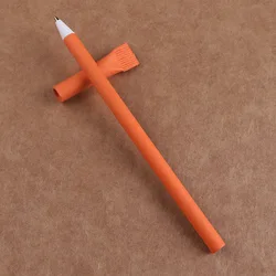 Wholesale custom logo very cheap ballpen printing/recycle kraft paper ballpoint pen/advertisement of ballpen supplier