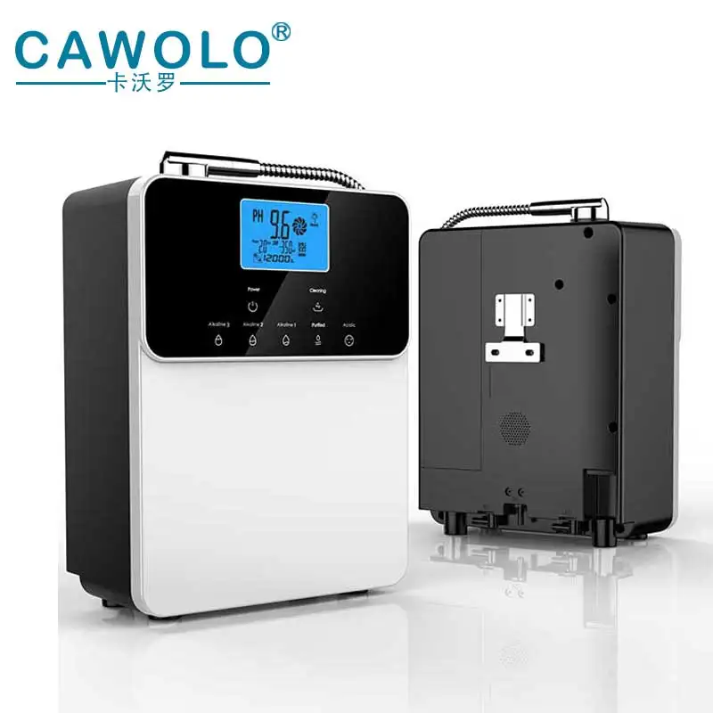 2021 Hot Sale japan Titanium platinum coating alkaline water machine ph kangen water ionizer 11 plate