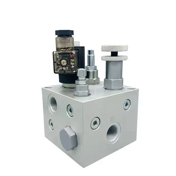 Hydraulic lift valve set ET-04 set Elevator valve ET-04-DC24V poppet valve ET-02 AC220V