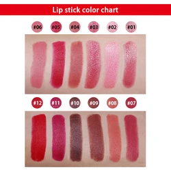 N03 High quality cosmetic crayon customized glitter lip stick cheap lip stick