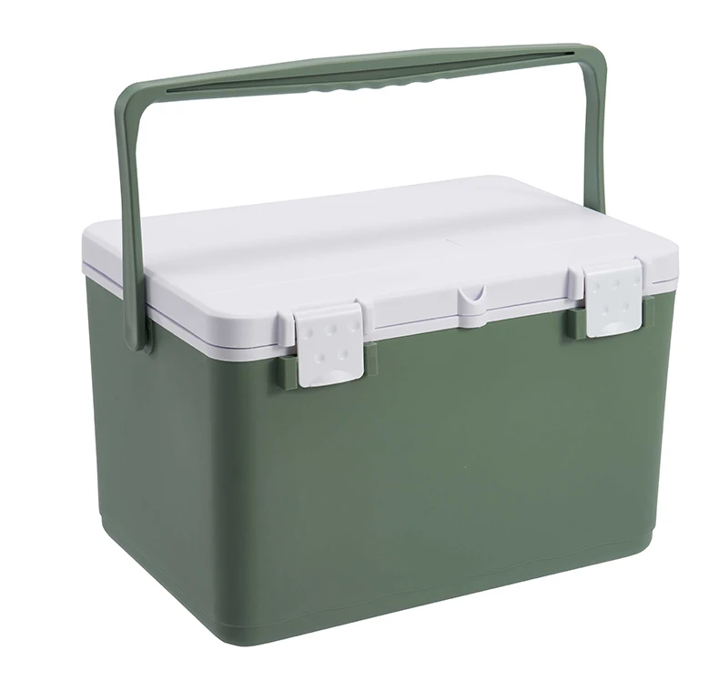 22L Customized Plastic Medical Transport Coolers Picnic Portable Food Ice Chest Cooler Box