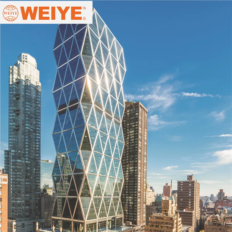 
factory provide design details for invisible glass aluminum curtain wall of cost square meter 