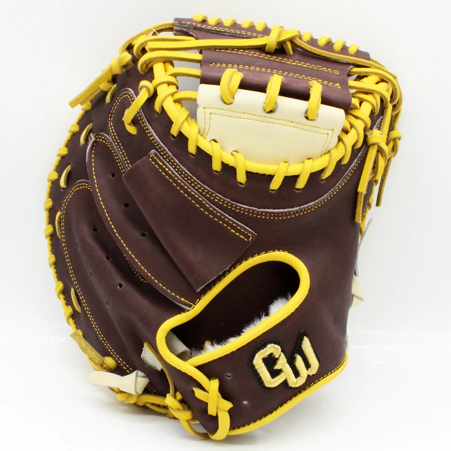 Professional Glove Factory Wholesale Custom Kip Leather Catcher Gloves For Youth Players