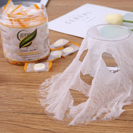 Good quality mask facial DIY compressed Tencel care facial mask sheet