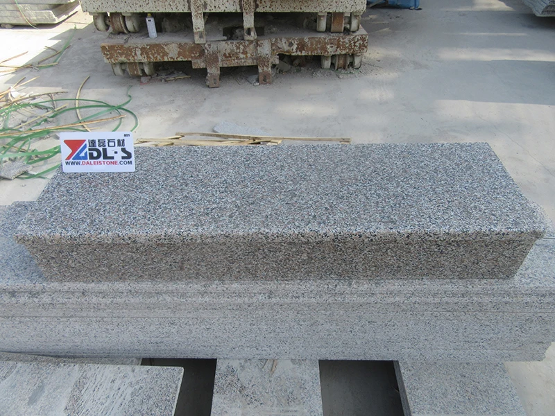 Cheap Price Granite Stair Lotus Brown Granite Stair Step And Riser