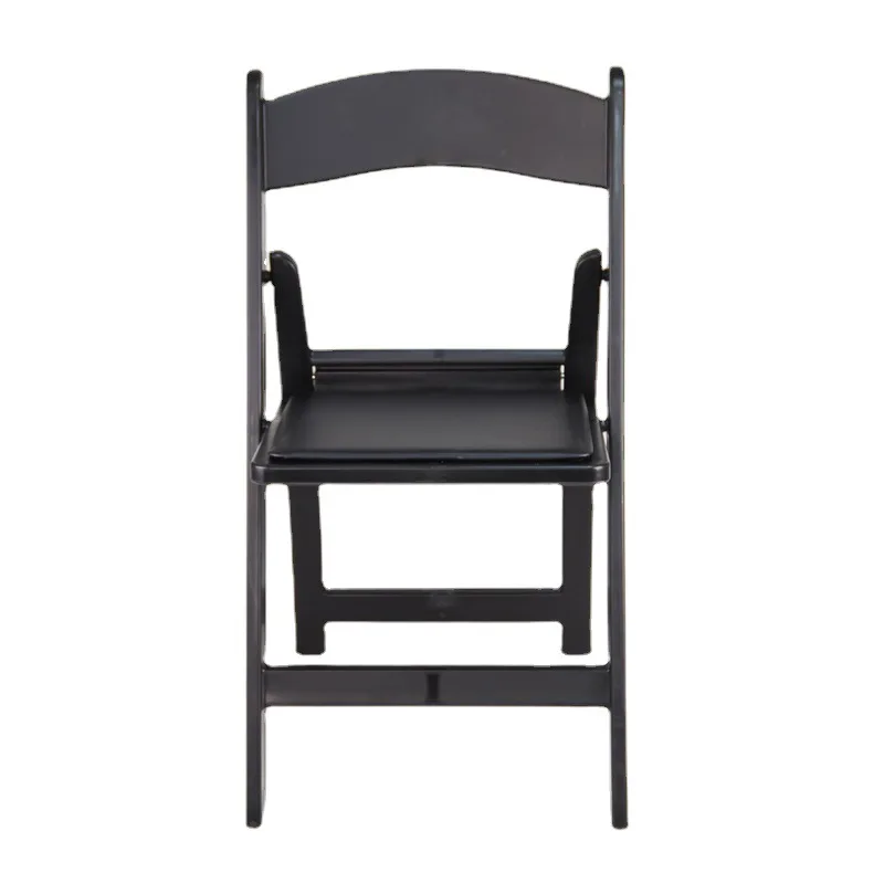 Wimbledon white outdoor folding chair for event