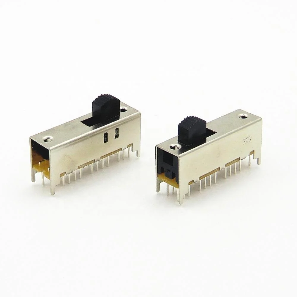 Электронный переключатель 6p2t, мини-скользящая мгновенная пластина, Прямоугольный переключатель слайдов для игрушек