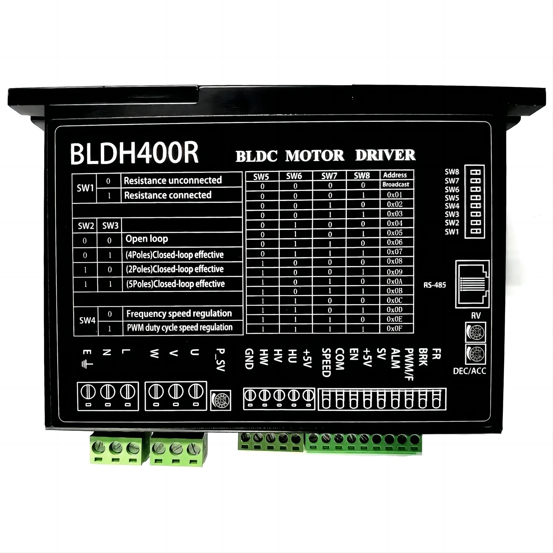 3-phase brushless motor controller 220vac with 330W 400W brushless dc motor, bldc motor control kit for treadmill