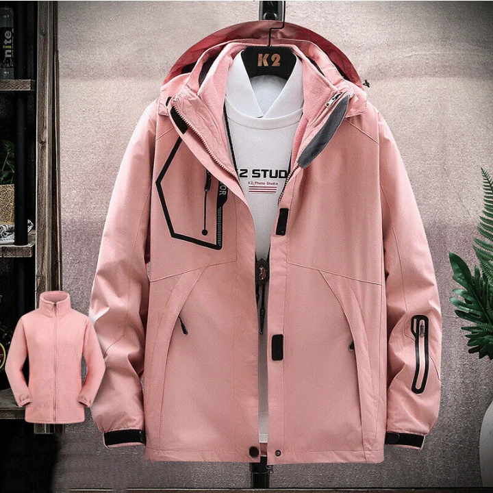Женская уличная Водонепроницаемая лыжная куртка, зимнее пальто, ветровка с капюшоном