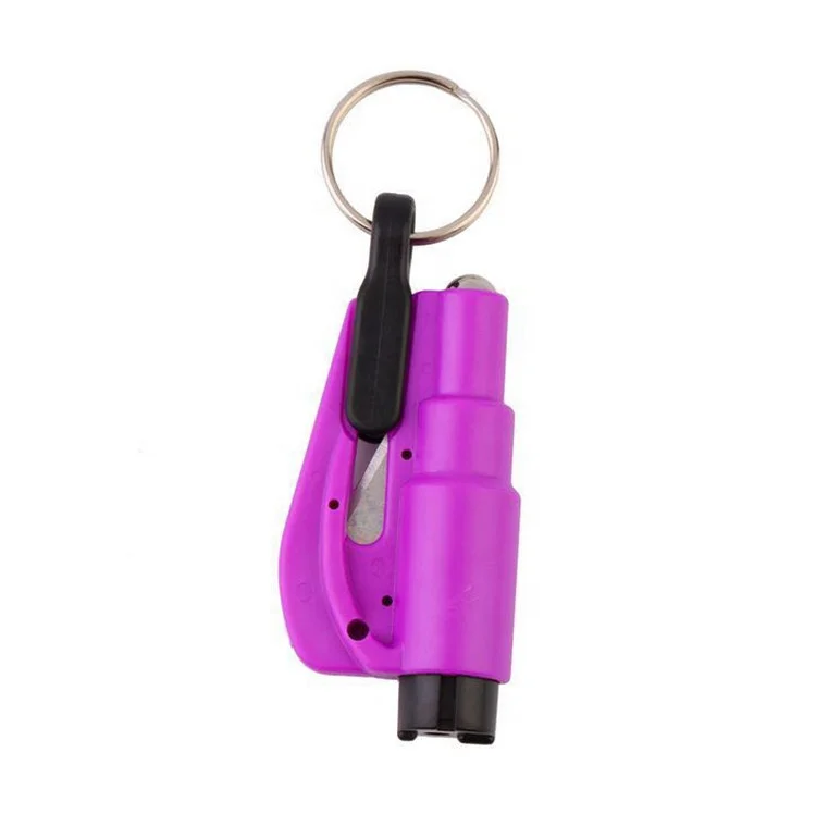 3 in 1Mini Car Safety Hammer for Saving Lives Emergency Switch Mini Key Auto Broken Glass Window